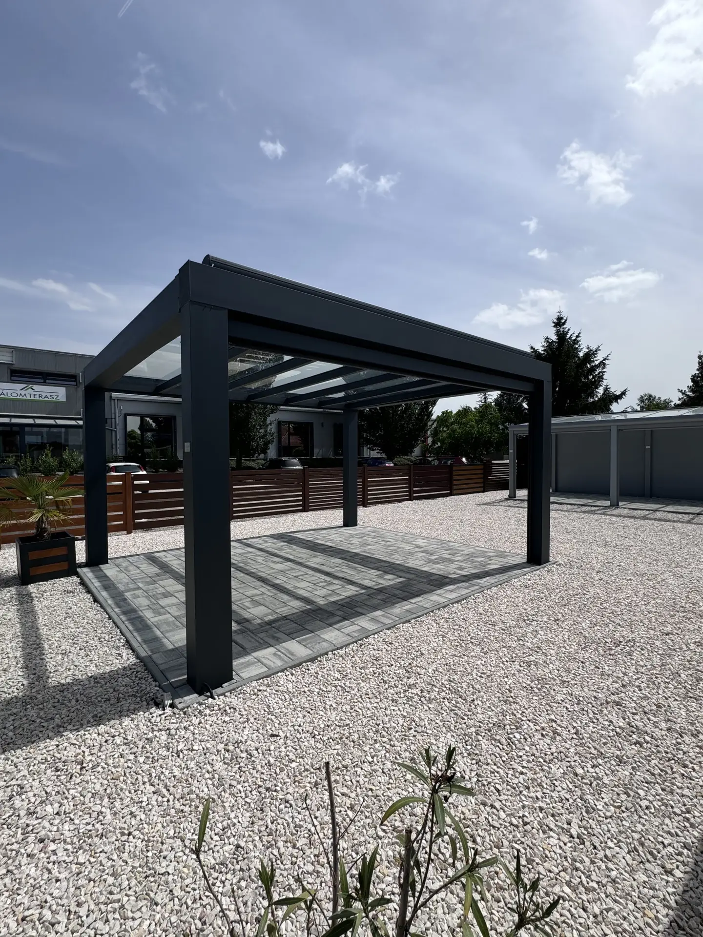 Aluminium Cube Terrassenüberdachung Köln